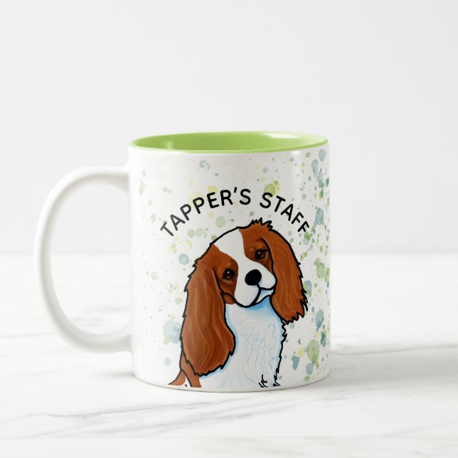 Taza Bicolor Cavalier King Charles Spaniel (Izquierda)