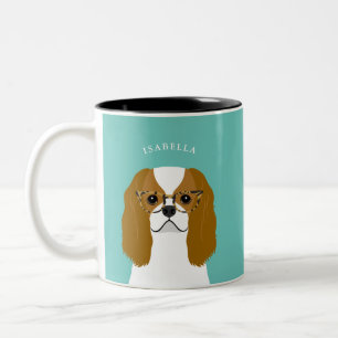 Taza Bicolor Cavalier King Charles Spaniel Mugs