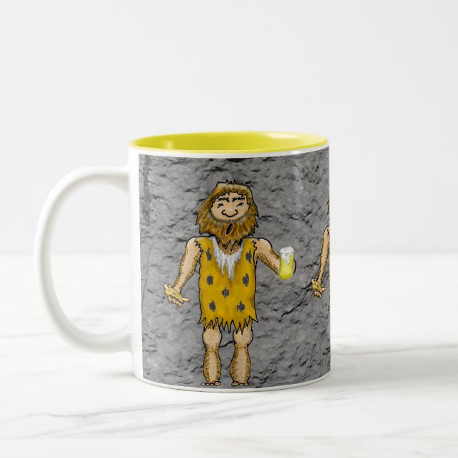 Taza Bicolor Caveman Mug (Izquierda)