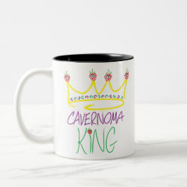 Taza Bicolor Cavernoma King, Diseño de Jamie Twinney,