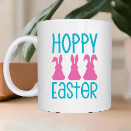 Taza Bicolor Caza de huevos de Pascua - Dios