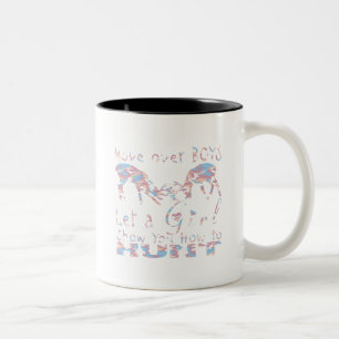 TAZA BICOLOR CAZADOR DE LOS CIERVOS DEL CHICA