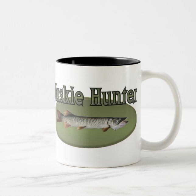 Taza Bicolor Cazador de Muskie (Derecha)