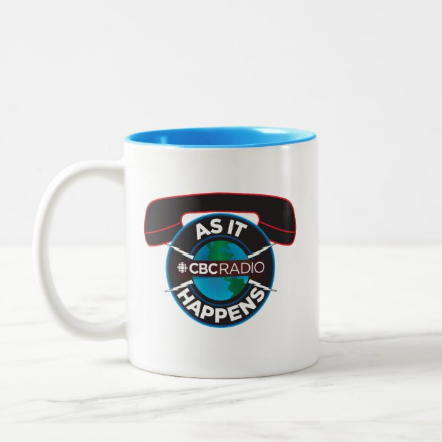 Taza Bicolor CBC tal como ocurre (Izquierda)