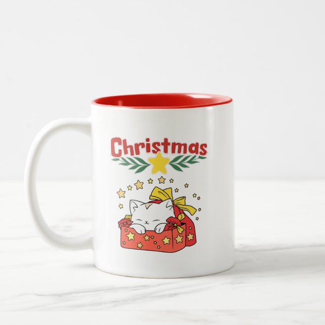 Taza Bicolor CDchristmasred (Izquierda)