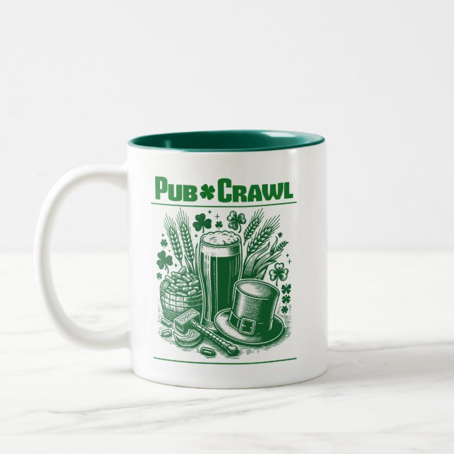 Taza Bicolor CDpubcrawl (Izquierda)