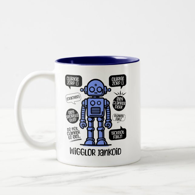 Taza Bicolor CDwigglorjankoid (Izquierda)