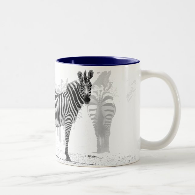 Taza Bicolor Cebra (Derecha)