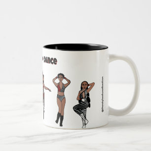 Taza Bicolor Cebra roja #1 Mug