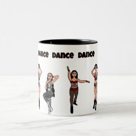 Taza Bicolor Cebra roja #2 Mug