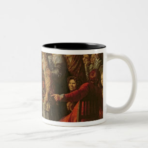 Taza Bicolor Celebración del acuerdo de la boda, 1777