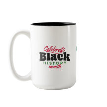 Celebración del mes de la Historia Negra Café Mug