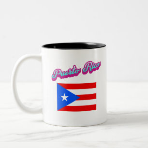 Taza Bicolor Celebrando Puerto Rico