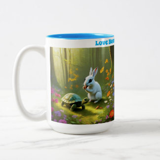 Taza Bicolor Celebrar la amistad con todos los sorbos