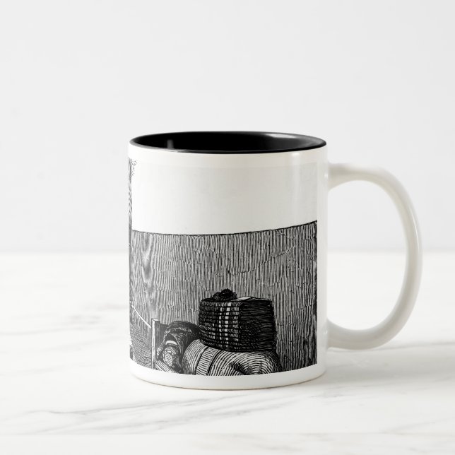 Taza Bicolor Célula condenada Newgate (Derecha)