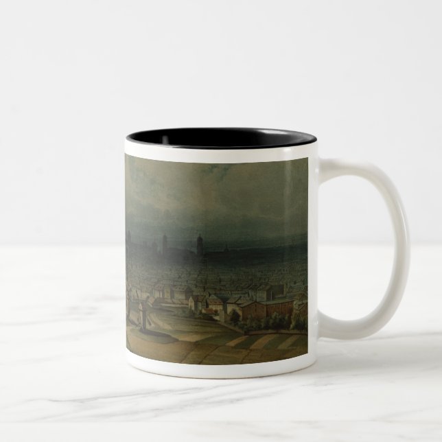 Taza Bicolor Central depuradora de Berlín, c.1860 (Derecha)