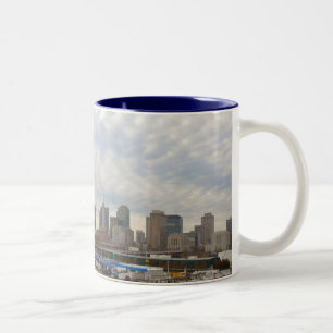 Taza Bicolor Centro de Nashville, Tennessee - Mug