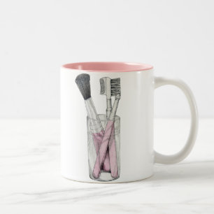 Taza Bicolor Cepa de brochas