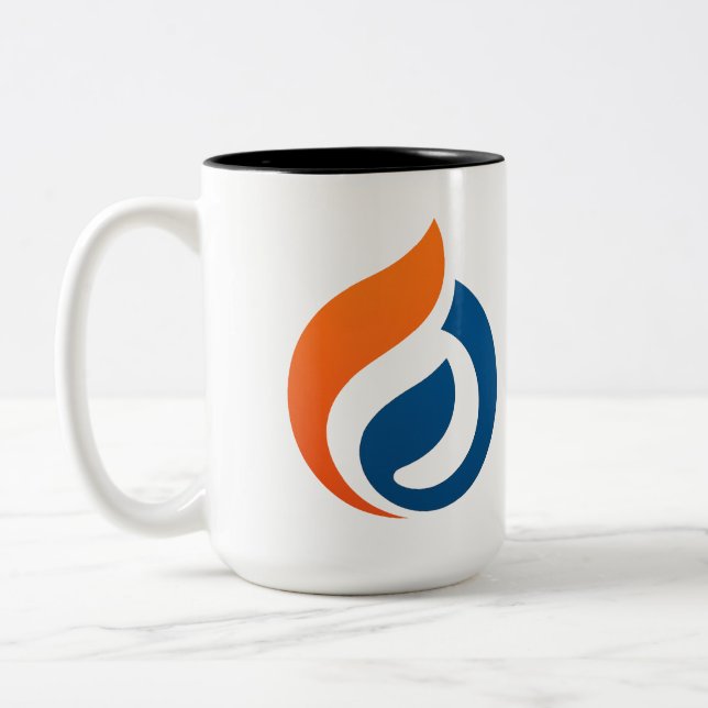 Taza Bicolor Ceramic Coffee Mug (Izquierda)