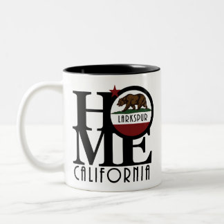 Taza Bicolor Cerámica HOME Larkspur California 11oz