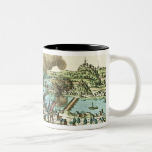 Taza Bicolor Cerco de Lyon, octubre de 1793