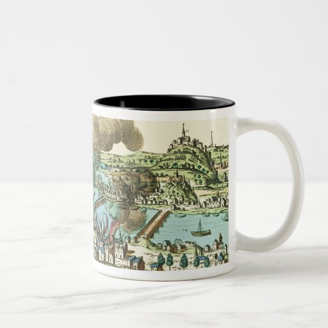 Taza Bicolor Cerco de Lyon, octubre de 1793 (Derecha)