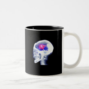 Taza Bicolor Cerebro del Cyborg
