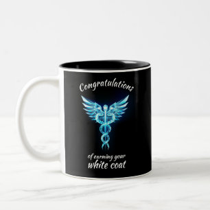 Taza Bicolor Ceremonia de Cocina Blanca Crystal Medical