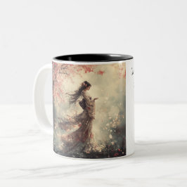 Taza Bicolor Cerezo en flor