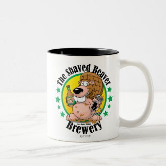 Taza Bicolor Cervecería afeitada del castor