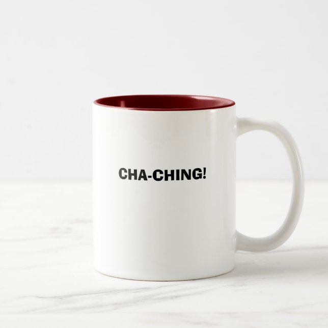 TAZA BICOLOR ¡CHA-CHING! (Derecha)