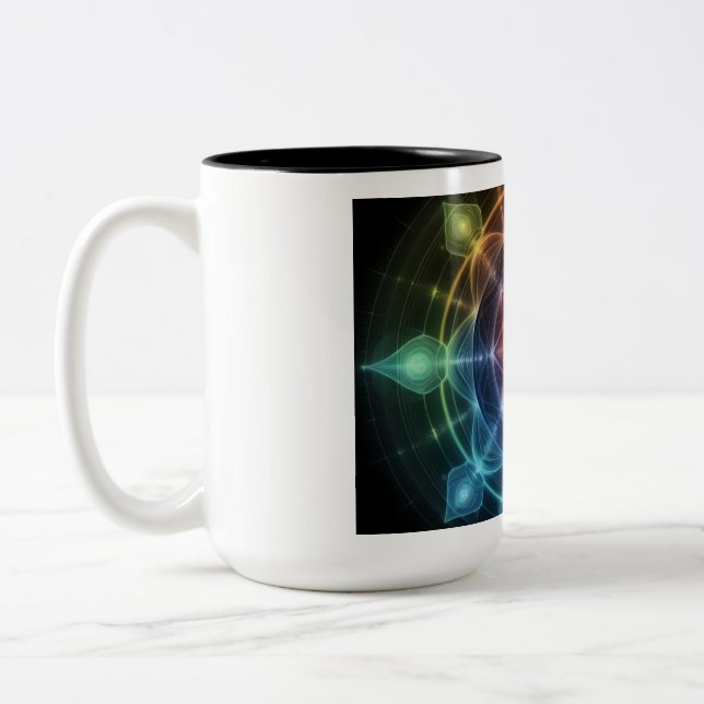 Taza Bicolor Chakra Mug (Izquierda)