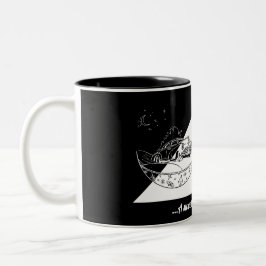 Taza Bicolor Chalkboard Navidad Car