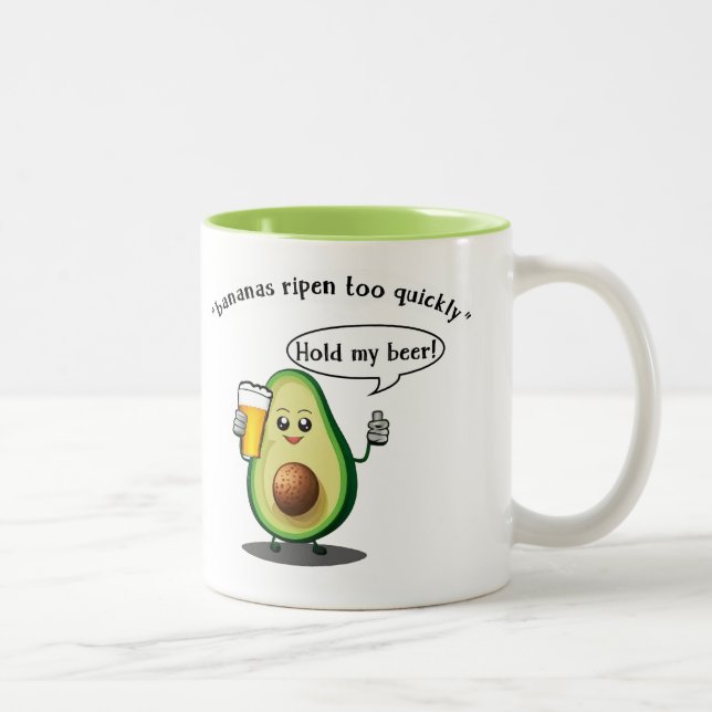 Taza Bicolor Challenge aguacate (Derecha)