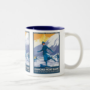 Taza Bicolor Chamonix-Mont Blanc