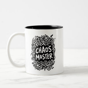 Taza Bicolor Chaos Master – Diseño multitarea