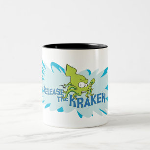 Taza Bicolor Chapoteo grande de Kraken