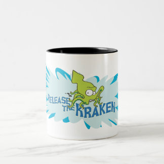 Taza Bicolor Chapoteo grande de Kraken