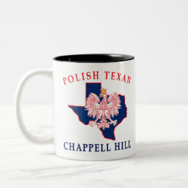 Taza Bicolor Chappell Hill Texan polaco