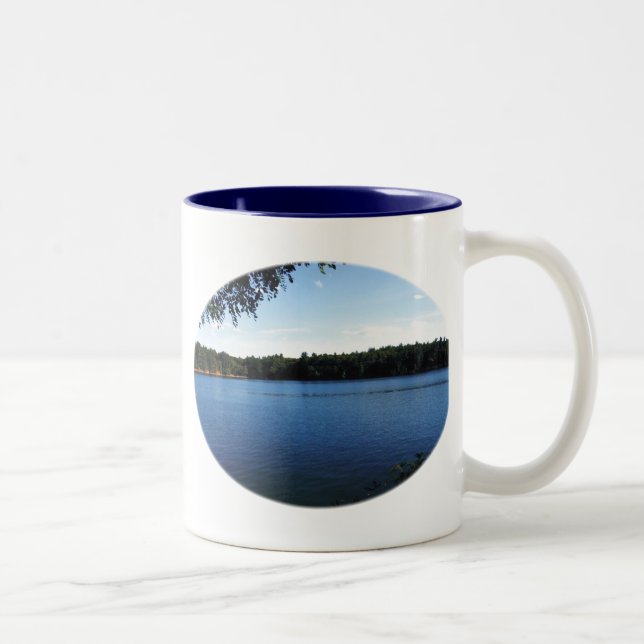 Taza Bicolor Charca de Walden (Derecha)