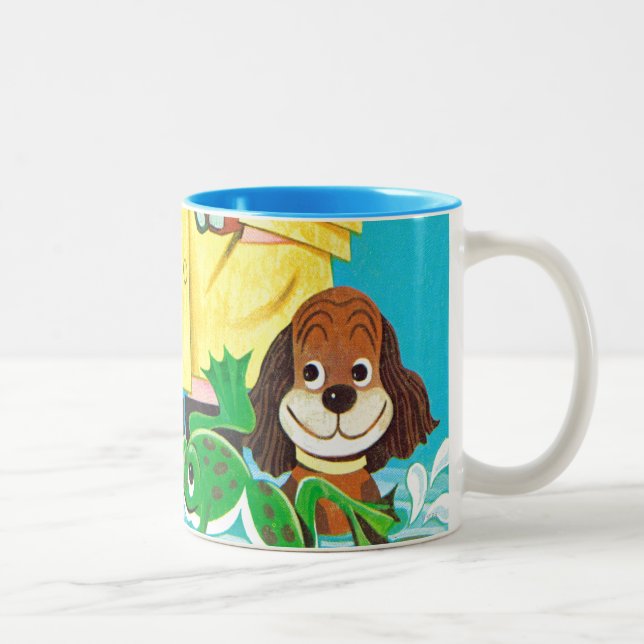 Taza Bicolor Charcos de la diversión (Derecha)
