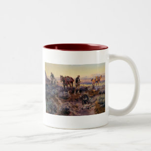 Taza Bicolor Charles M. Russell paga a los Fiddler (1919)