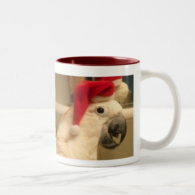 Taza Bicolor ¡Charlie Santa, Felices Navidad!!!! (Derecha)