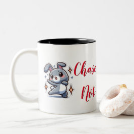 Taza Bicolor Chase Dreams Not Carrots