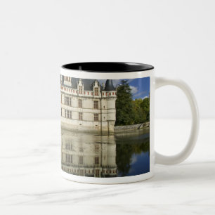 Taza Bicolor Chateau de Azay-le-Rideau, Indre-et-Loire, 4