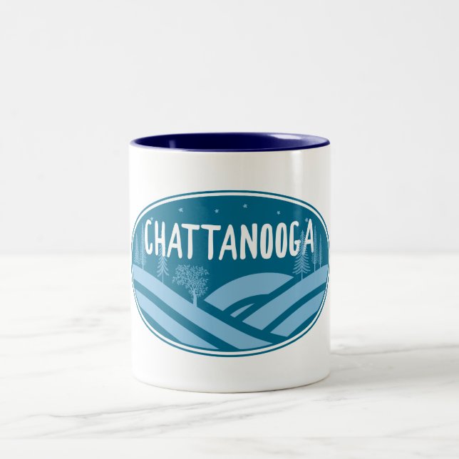 Taza Bicolor Chattanooga Tennessee (Centro)
