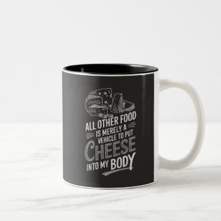 Taza Bicolor Cheese Lover