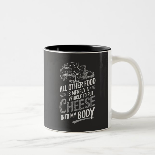 Taza Bicolor Cheese Lover (Derecha)
