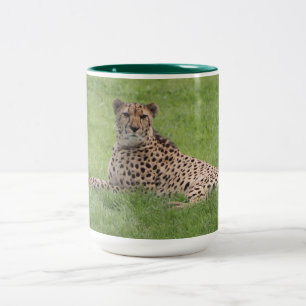Taza Bicolor Cheetah Mug