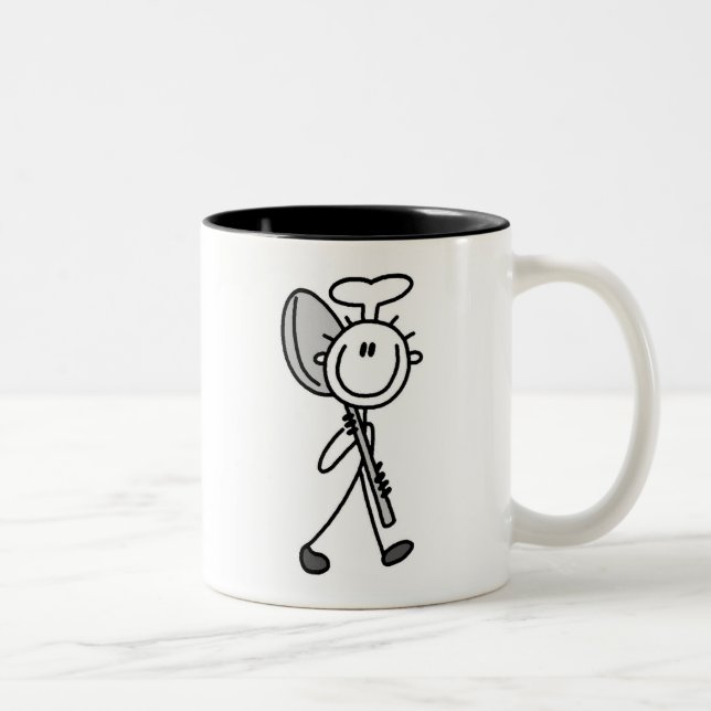 Taza Bicolor Chef Con Cuchara (Derecha)